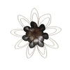 Sagebrook Home Metal 23.25`` Flower Wall Decor, Multi Wb