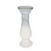 Sagebrook Home Ceramic 11.75`` Candle Holder,Blue/White