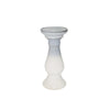 Sagebrook Home 13900-10 9.75" Ceramic Candle Holder, Blue/White