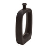 Sagebrook Home 18" Vase W/Cutout, Black