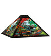 Meyda Lighting 139149 17.25"Sq Tiffany River of Life Lamp Shade