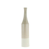 Sagebrook Home Ceramic 24`` Bottle Vase, Beige