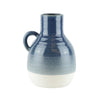 Sagebrook Home 13919-03 10" Ceramic Jug, Navy / White