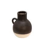 Sagebrook Home 13919-10 9" 2-Tone Jug, Black