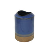 Sagebrook Home Ceramic Vase 7.5``, Blue / Brown