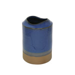 Sagebrook Home Ceramic Vase 7.5``, Blue / Brown