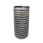 Sagebrook Home Ceramic Vase 2 Tone 18.75``, Gray