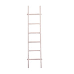 Sagebrook Home 13933-01 76" Wooden, Decorative  Ladder, White