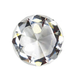 Sagebrook Home 13947-01 4.75" Glass Diamond Decor, Clear