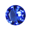 Sagebrook Home 13947-04 4.75" Glass Diamond Decor, Blue