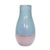 Sagebrook Home 13954-02 14" Ceramic Vase, Teal/Beige