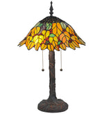 Meyda Lighting 139603 24.5"H Follaje Table Lamp