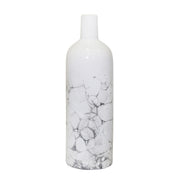 Sagebrook Home Ceramic 12`` Bottle Vase, Black/White