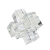 Sagebrook Home 13990-01 Crystal Geometric Object, Clear