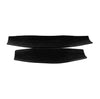 Sagebrook Home 17786 Metal, Set of 2 16/21", Geometric Disk Plate, Black