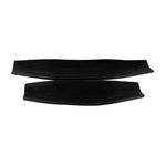 Sagebrook Home 17786 Metal, Set of 2 16/21", Geometric Disk Plate, Black