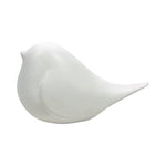 Sagebrook Home 18636-03 Ceramic, 6" Chubby Bird, White
