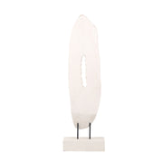 Sagebrook Home Mango Wood Vertical Tabledecor, White