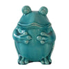 Sagebrook Home 7`` Standing Frog, Teal