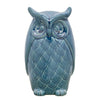 Sagebrook Home 14017-03 10" Owl Decor Sculpture , Blue