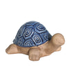 Sagebrook Home Ceramic Tortoise, 10`` Navy