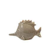 Sagebrook Home Ceramic Fish Decor 11``, Gray