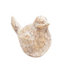 Sagebrook Home 14042-01 9.5" Resin Bird Decor, Brown/Ivory