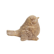 Sagebrook Home , Brown/Ivory Resin Bird Decor
