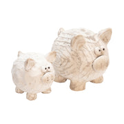 Sagebrook Home Resin Pig Decor, 4.75