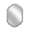 Sagebrook Home 14064 44.5" Wood Frame Wall Mirror, Ivory Wb