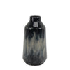 Sagebrook Home Ceramic 15.5`` Vase, Black/Bluemix