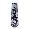 Sagebrook Home 14088-01 19" Ceramic Floral Vase, Blue/White