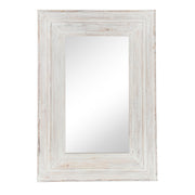 Sagebrook Home Wood Frame 24 X 36`` Wall Mirror, Antique White Wb