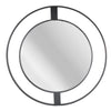 Sagebrook Home Metal Frame 36`` Wall Mirror, Black Wb