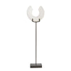 Sagebrook Home Mango Wood 32`` Cut Ring Decor, White