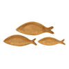 IMAX Worldwide Home Aseana Wood Fish Wall Decor - Set of 3