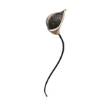 Sagebrook Home Aluminium 26`` Calla Lily Flower W/Iron Stem , Gold