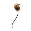 Sagebrook Home Aluminium 21`` Calla Lily Flower W/Iron Stem , Gold
