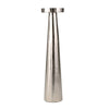 Sagebrook Home 14169-01 22" Aluminum Pillar Holder, Silver