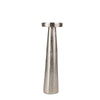 Sagebrook Home 14169-03 19" Aluminum Pillar Holder, Silver