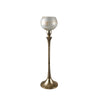 Sagebrook Home Glass 20`` Goblet Votive Holder, Opal