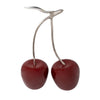 Sagebrook Home Aluminum 16" Cherry Decoration,Red Kd