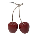 Sagebrook Home Aluminum 16" Cherry Decoration,Red Kd