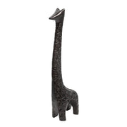 Sagebrook Home Aluminum 16`` Giraffe Sculpture, Dark Bronze