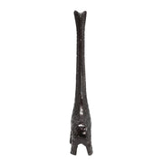 Sagebrook Home Aluminum 16`` Giraffe Sculpture, Dark Bronze