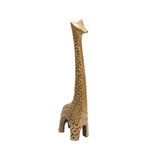 Sagebrook Home 14248-04 12" Aluminum Giraffe Sculpture, Gold