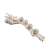 Sagebrook Home 14338-03 21" Driftwood 4 Cup Tea Light Holder, White