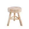Sagebrook Home Wooden 15.75`` Stool, Natural