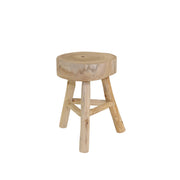 Sagebrook Home Wooden 15.75`` Stool, Natural