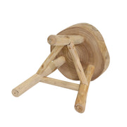 Sagebrook Home Wooden 15.75`` Stool, Natural
